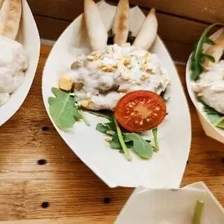 Barqueta de ensaladilla rusa